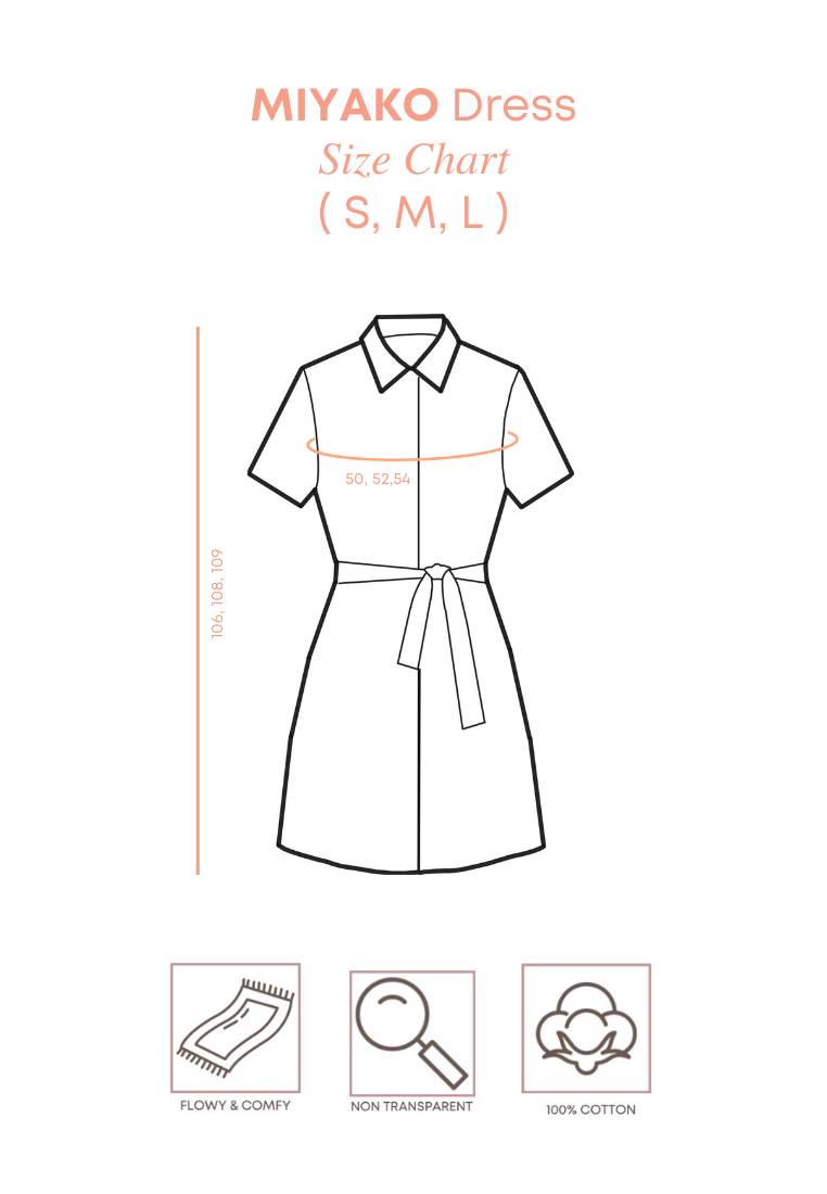 MIYAKO Shirt Dress - Cream