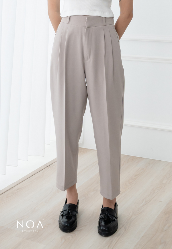 ARISA Ankle Pants - Cream