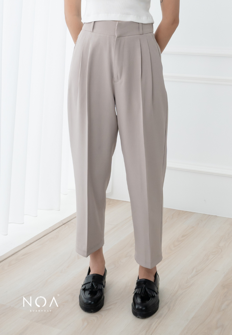 ARISA Ankle Pants - Cream