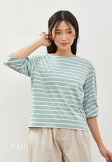 HOSHI Basic Stripes T-Shirt - Mint