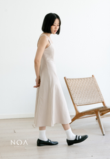 HIKARU Strap Midi Dress