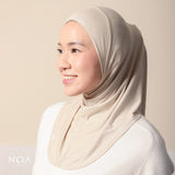 NOAeveryday l UMIKA Rayon Sport Hijab l Hijab Instan I Sport Hijab Olahraga Wanita