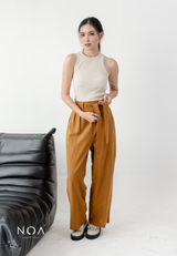 MARU Linen Pants - Camel