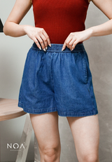 JINZU Denim Relax Short Pants