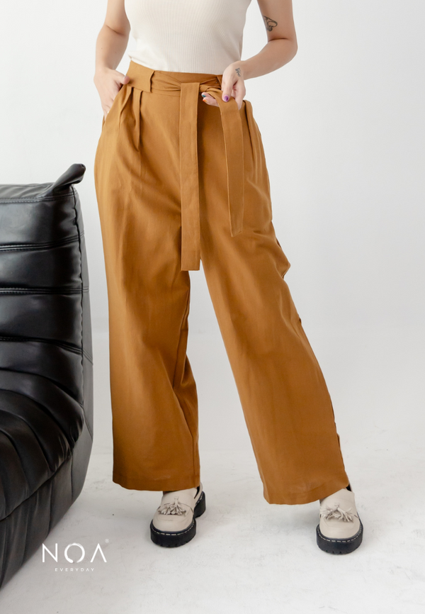 MARU Linen Pants - Camel