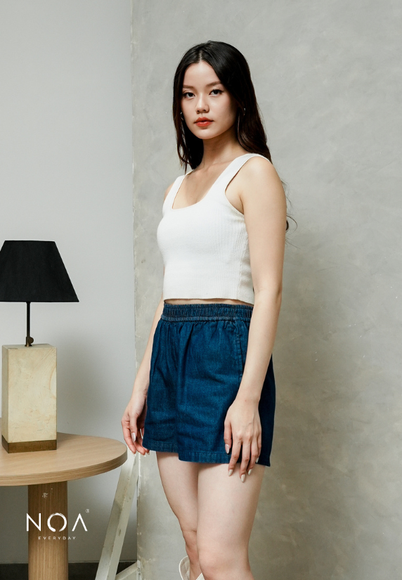 JINZU Denim Relax Short Pants