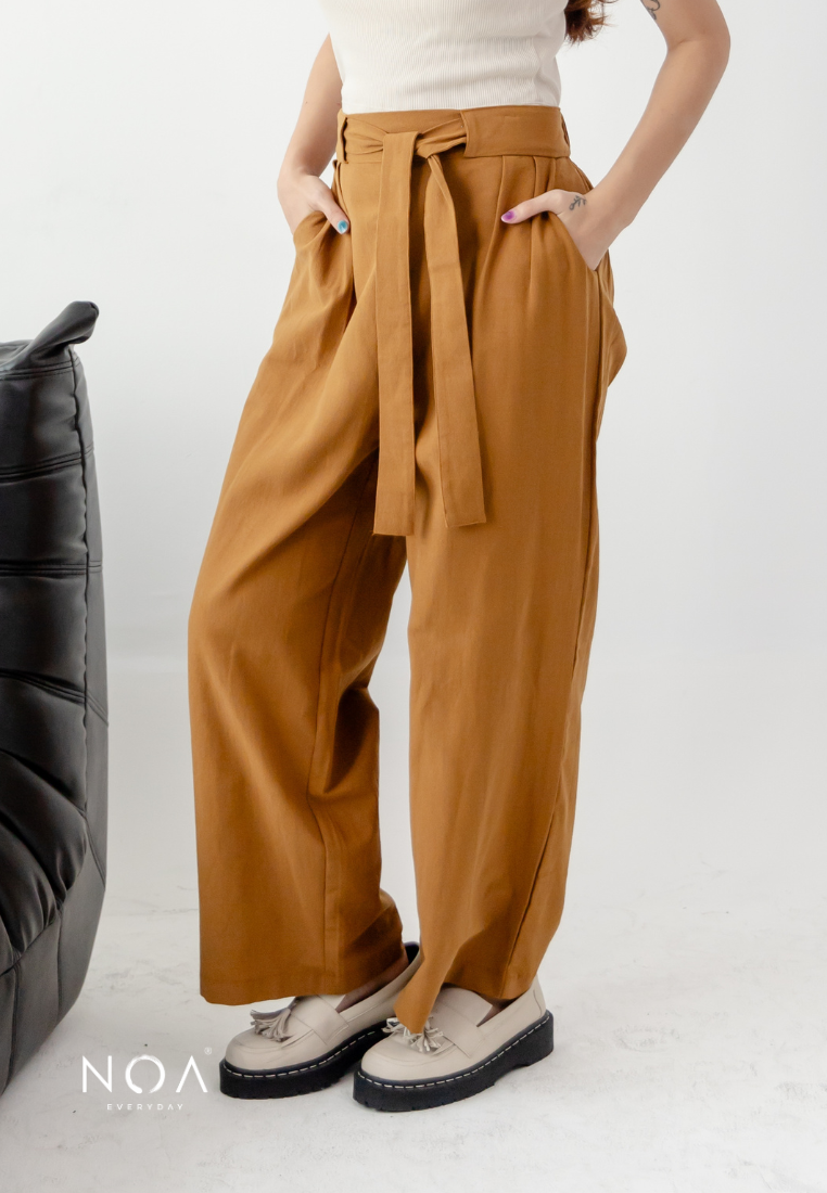 MARU Linen Pants - Camel