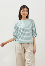 HOSHI Basic Stripes T-Shirt - Mint