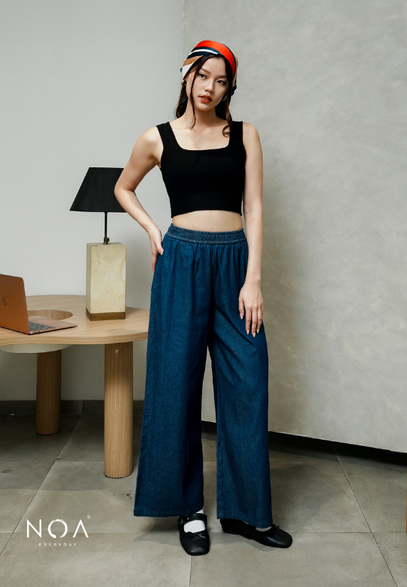 JINZU Relax Straight Pants