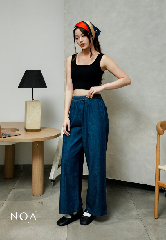 JINZU Relax Straight Pants