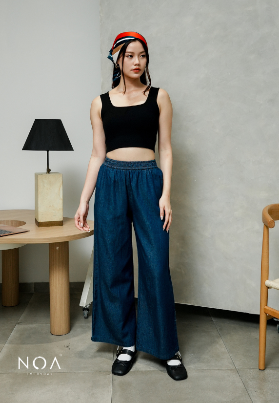 JINZU Relax Straight Pants