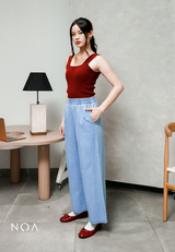 JINZU Relax Straight Pants