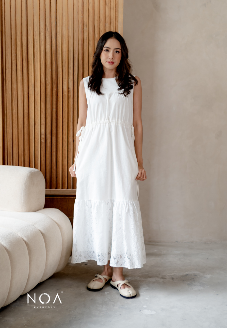 NOA X DHATU ARAMI Sleveeless Dress with Lace