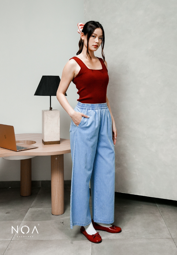 JINZU Relax Straight Pants
