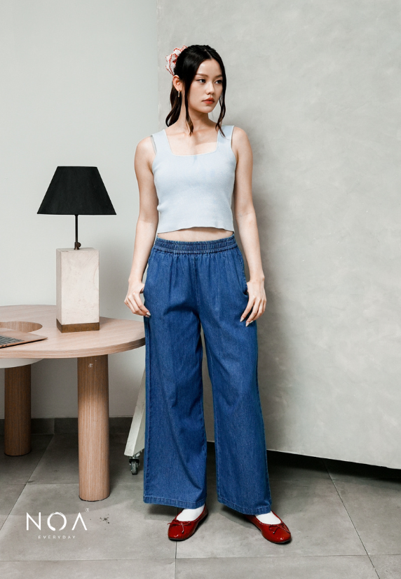 JINZU Relax Straight Pants