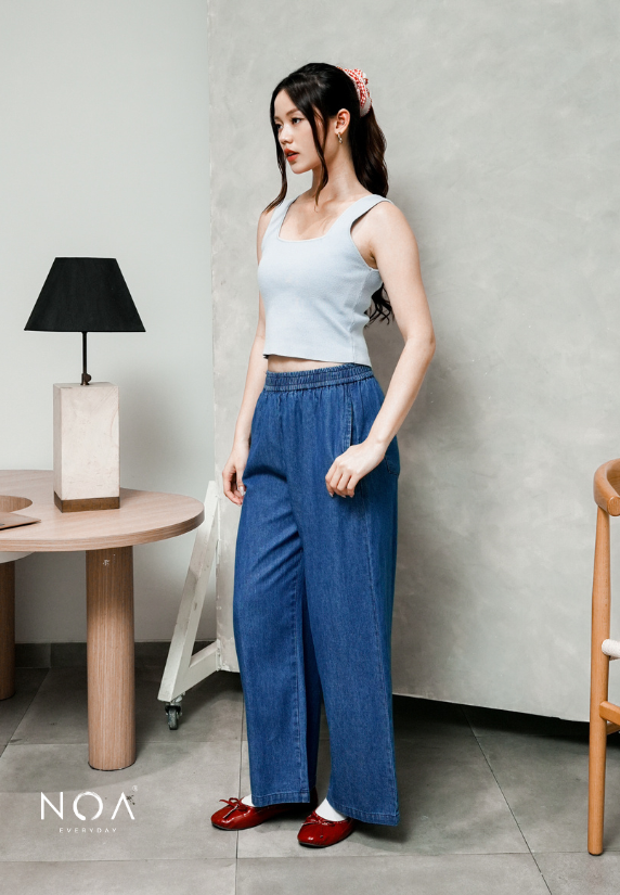 JINZU Relax Straight Pants