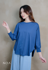 OZUKA Cotton 24s 3/4 Sleeve Batwing T-Shirt