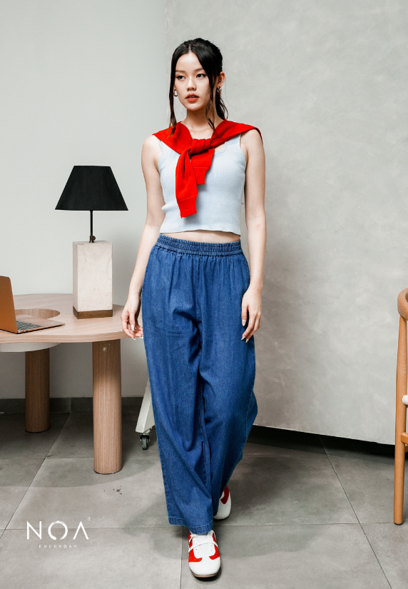 JINZU Relax Straight Pants