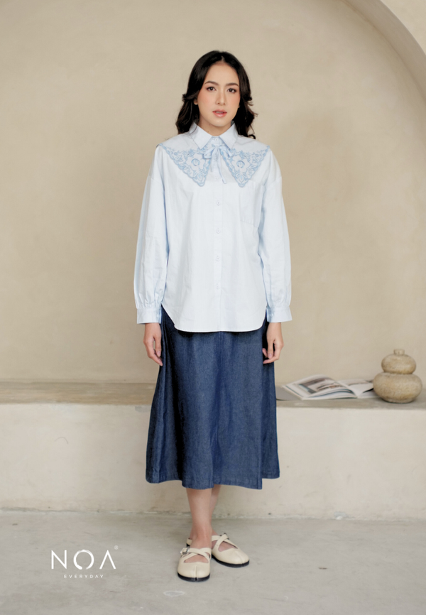 NOA X DHATU NISHI Plain Oversized Shirt