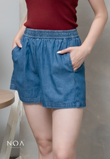 JINZU Denim Relax Short Pants
