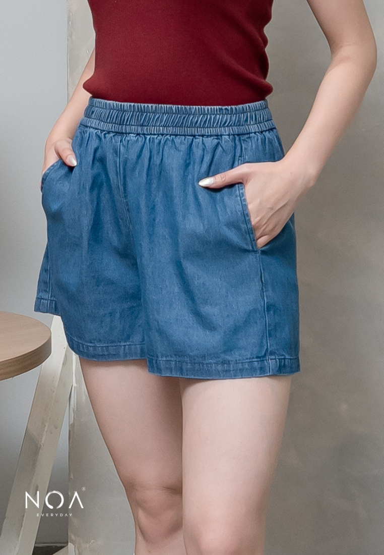 JINZU Denim Relax Short Pants