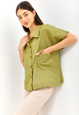 NORI Boxy Shirt - Green