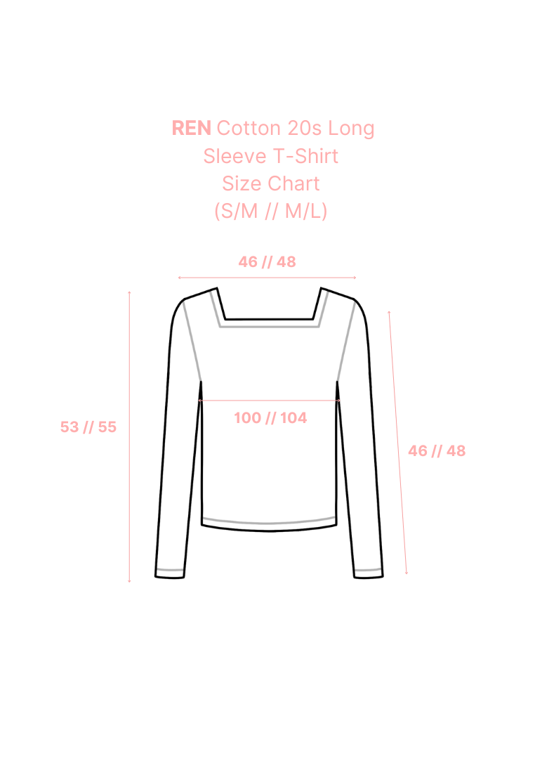 REN Cotton 20s Long Sleeve T-Shirt