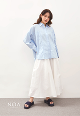 RIYE Long Sleeve Basic Shirt - Baby Blue