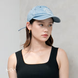 NOA X ANFUR - In My Padel Era Denim Cap I Topi Wanita I Topi Baseball Denim In My Padel Era