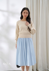 NAMISA Knitted Boatneck