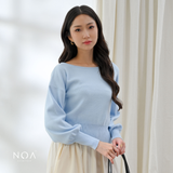 NAMISA Knitted Boatneck