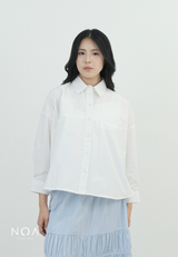 INORI Cotton Boxy Long Sleeve Shirt