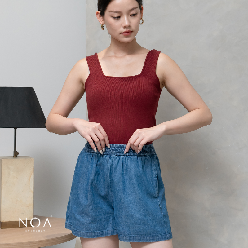 JINZU Denim Relax Short Pants