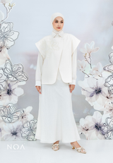 NOA X KUSUMANGGI - SUZIKA Sheer Look Maxi Skirt with Inner