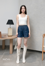 JINZU Denim Relax Short Pants