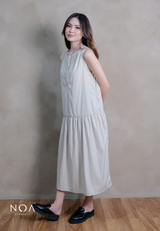 HATSUMI Nylon Sleeveless Dress