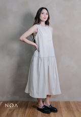 HATSUMI Nylon Sleeveless Dress