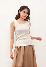 KOEMI Rib Basic Tanktop