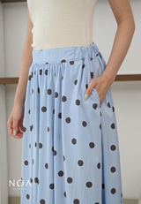 MIZU Nylon Maxi Skirt