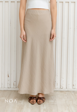 NOA X KUSUMANGGI - SUZIKA Sheer Look Maxi Skirt with Inner