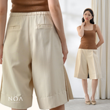 KAMARI Wool Look Culotte Pants