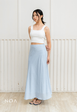 NOA X KUSUMANGGI - SUZIKA Sheer Look Maxi Skirt with Inner