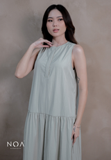 HATSUMI Nylon Sleeveless Dress