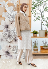 NOA X KUSUMANGGI - RITSUMI Sateen Straight Pants