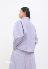 MASAYU Batwing Shirt - Light Grey