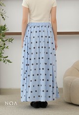 MIZU Nylon Maxi Skirt