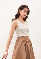 KOEMI Rib Basic Tanktop