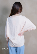 OZUKA Cotton 24s 3/4 Sleeve Batwing T-Shirt