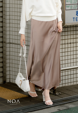 RITSU Sateen Maxi Skirt