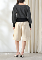 NAMISA Knitted Boatneck